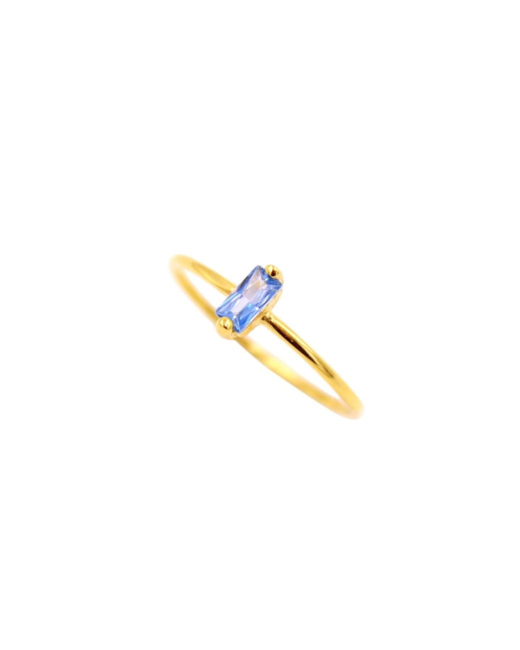 1610Istanbul Metallic Bosphorus Light Swarovski Ring