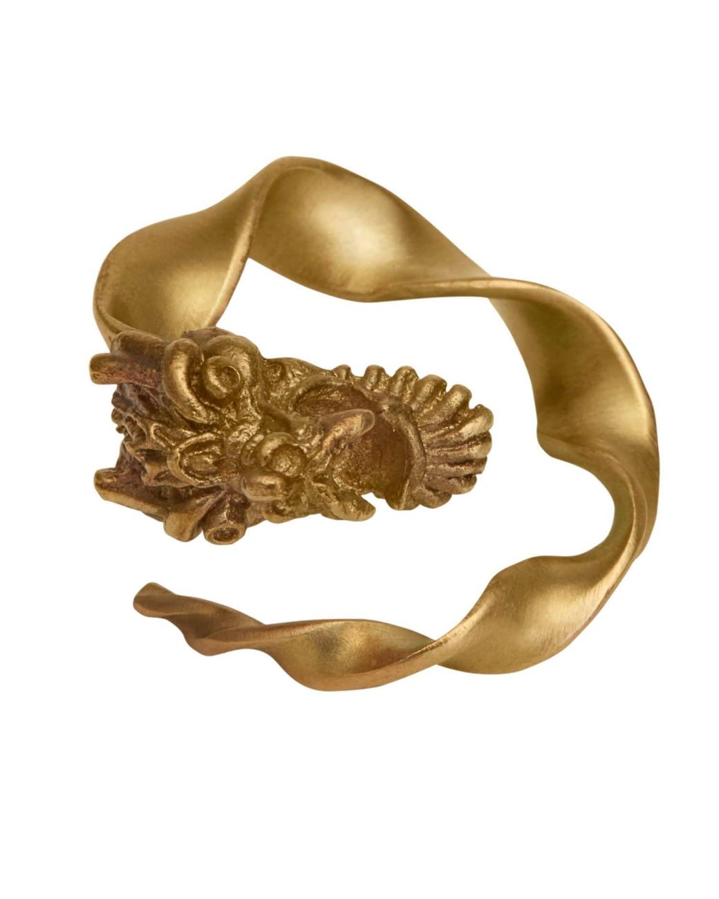 Zeworks Metallic Dragon Sari Burma
