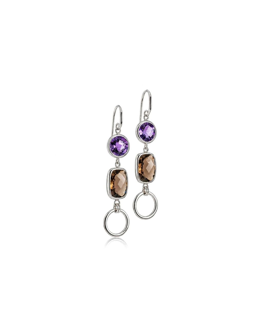 The Jewellery Store London White Desert Night's Queen Chandelier Earrings