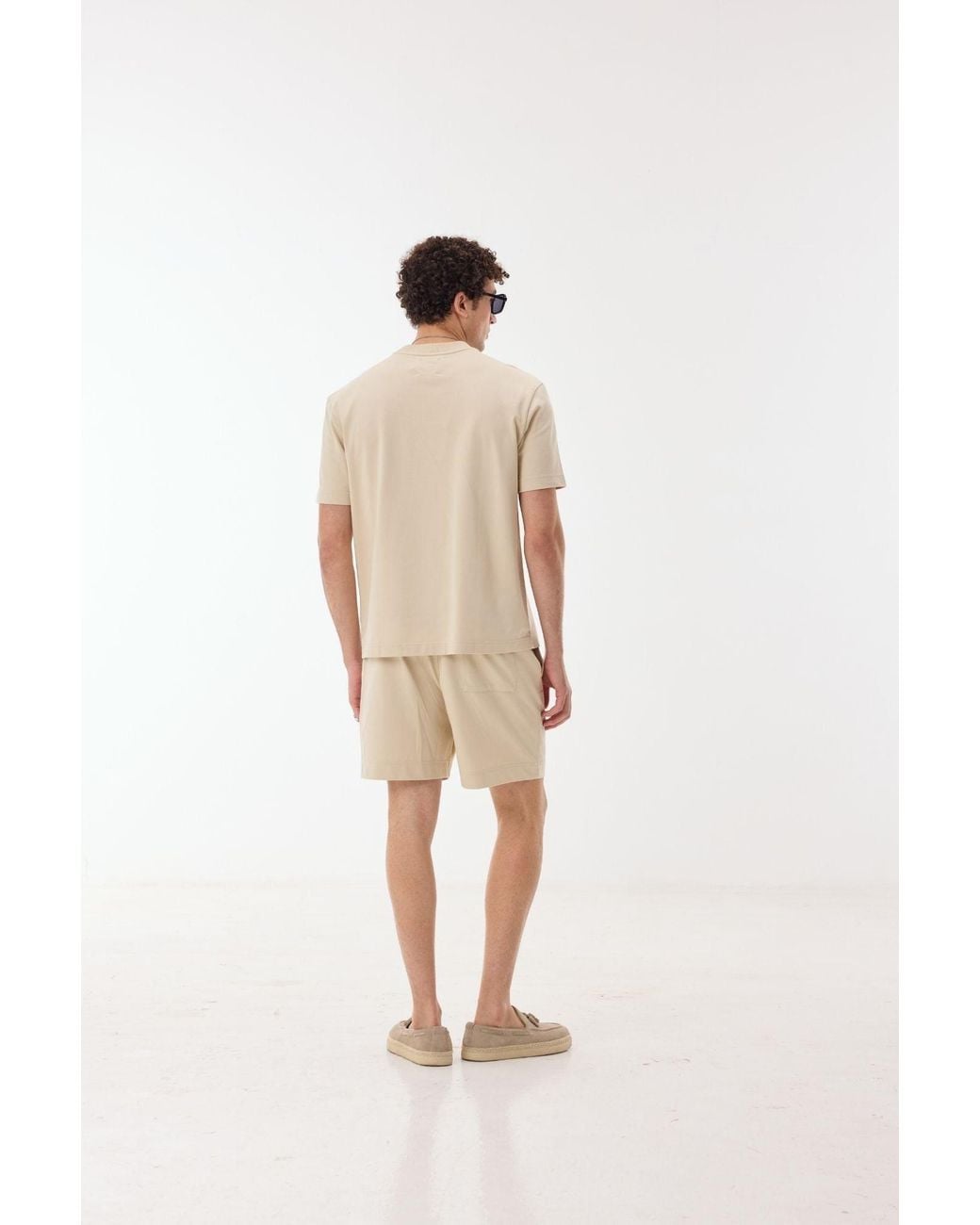 Ashita Fernandes Natural Neutrals Alaric T Shirt for men