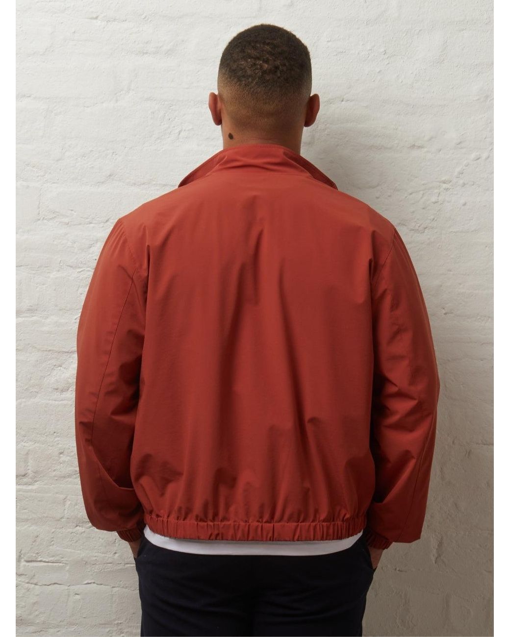 Guards London Red Eldridge Reversible Lightweight Harrington for men