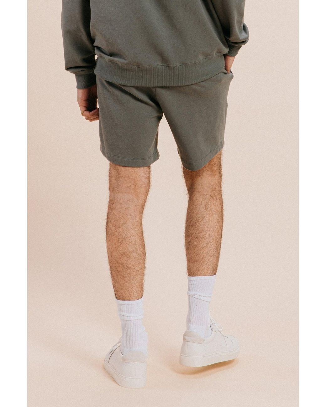 Ocio Leisurewear Gray Classic Softcore Short for men