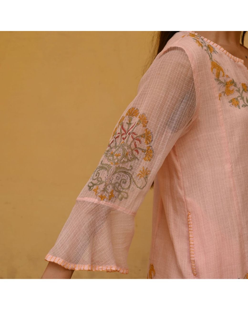 Liminal Pink Siena Kurta Dress