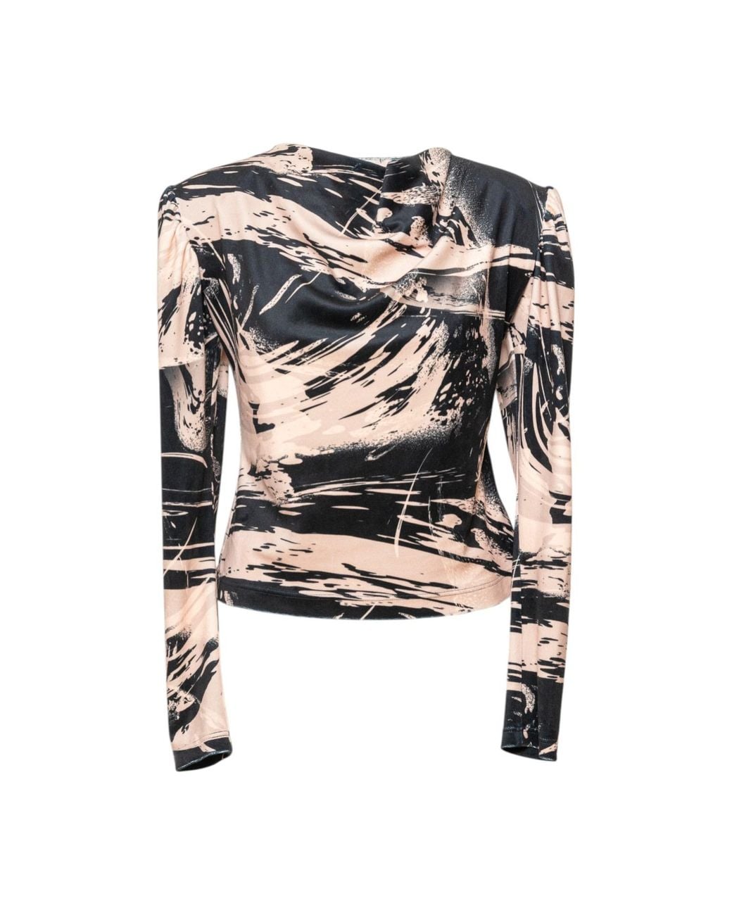 ARTISTA Multicolor Amber Velvet Top
