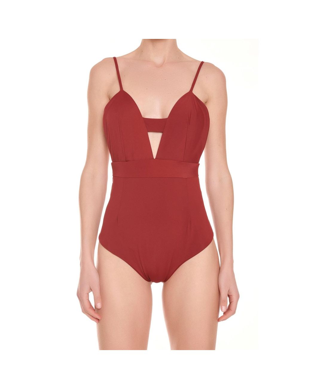Rive & Rituel Red Micaela Bordeaux One Piece