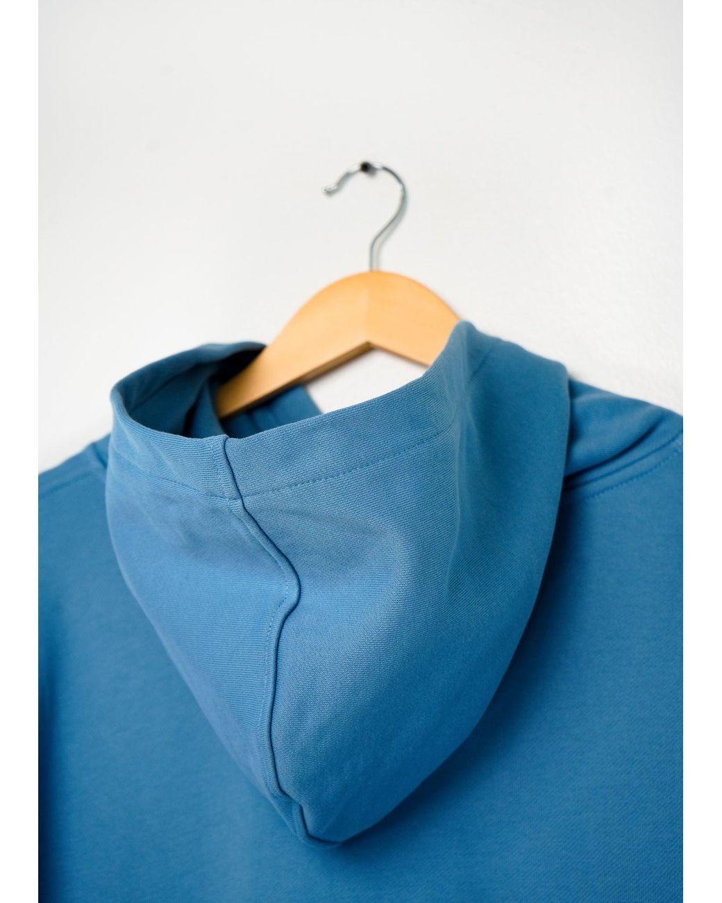 Éclectique Blue Lightweight Terry Hoodie for men