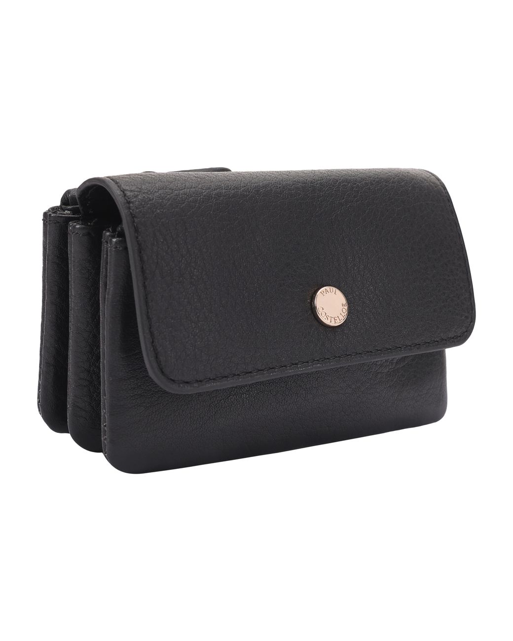 Paul Costelloe Black Isla Leather Purse