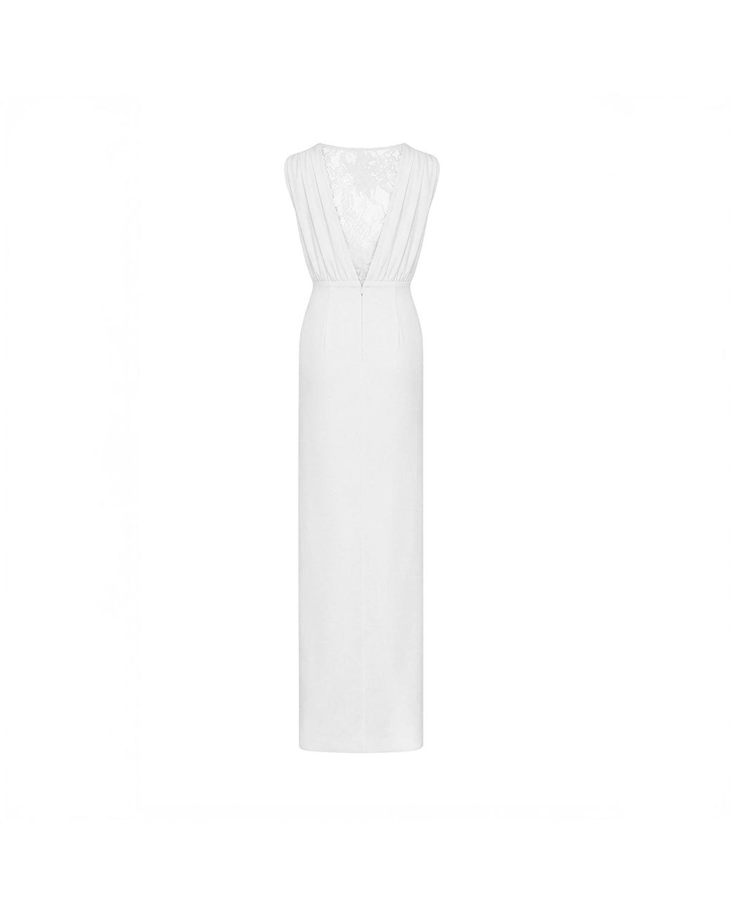 Herfetch White Maxi Amore Dress