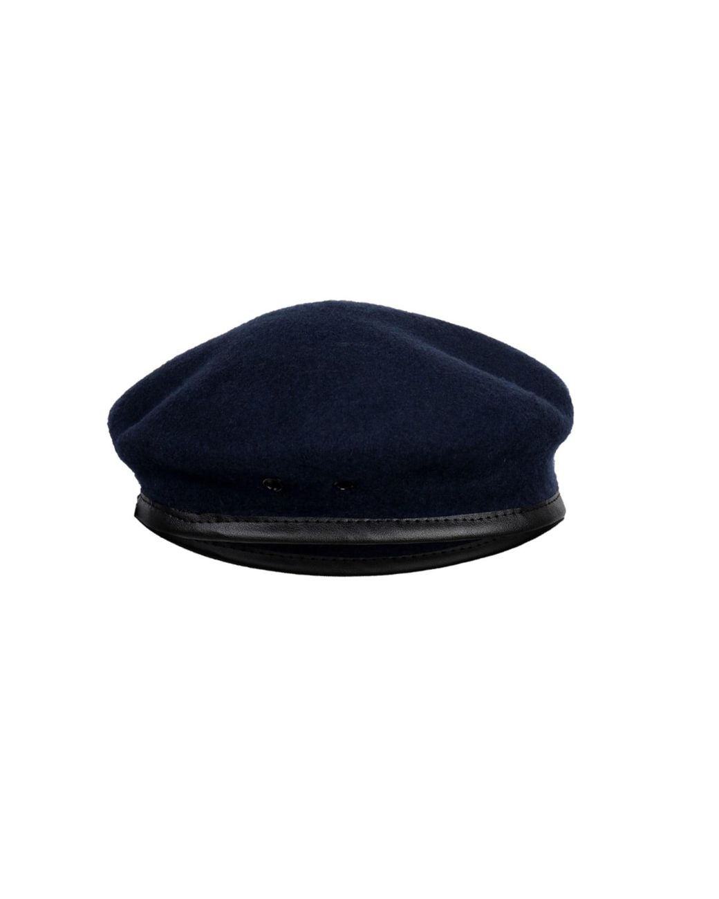 DAVID WEJ Blue Wickliffe Wool Beret – for men