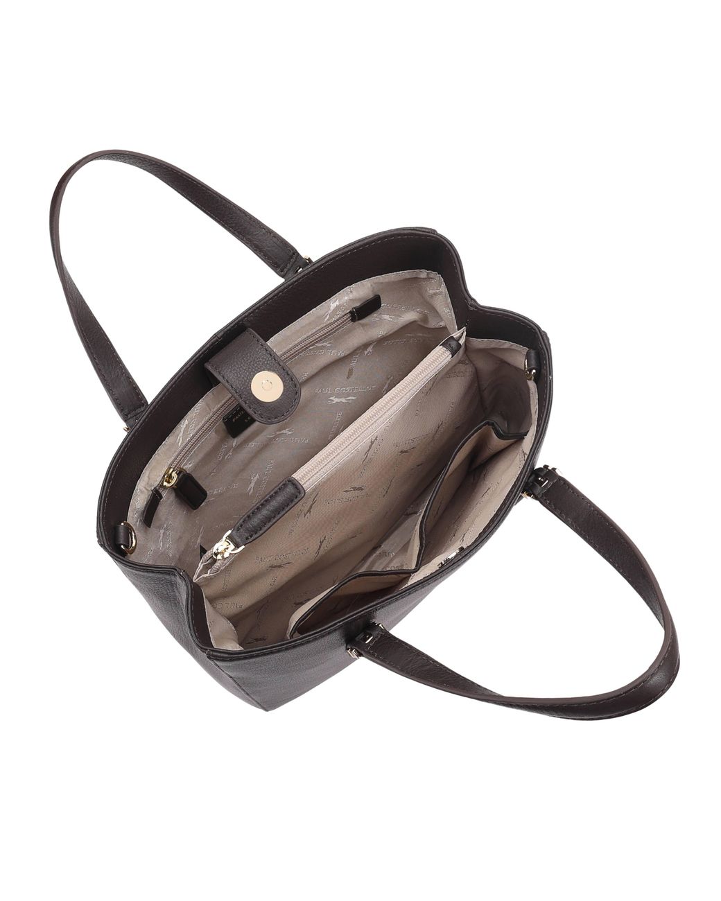 Paul Costelloe Black Milford Leather Workbag