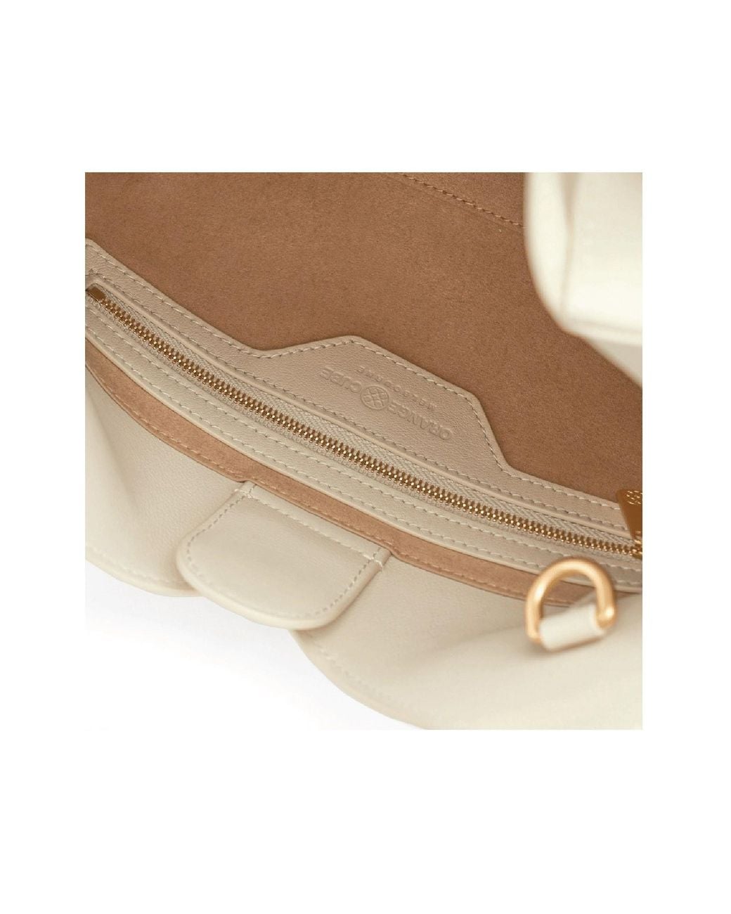 Orange Cube Natural Fortune Cookie Mini Tote