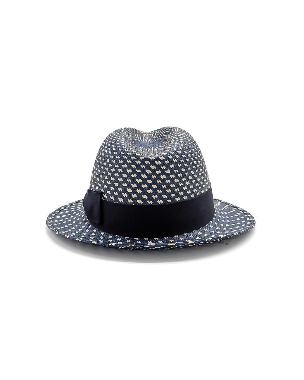 DORIA 1905 Blue Panama Combinado Drop Hat for men