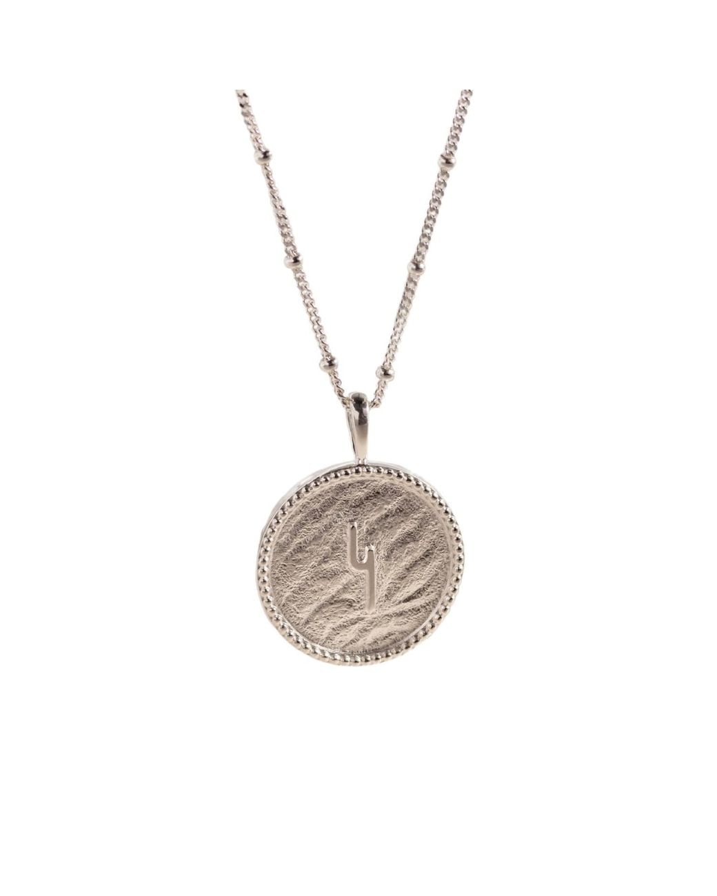 Claire Hill Designs Metallic Hope Shorthand Coin Necklace