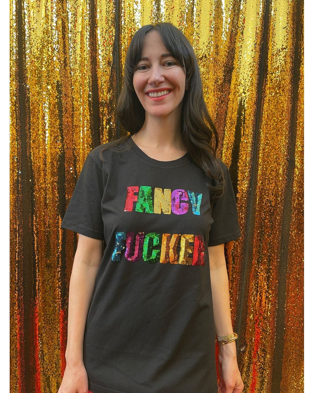 Any Old Iron Blue Fancy Fucker T-shirt