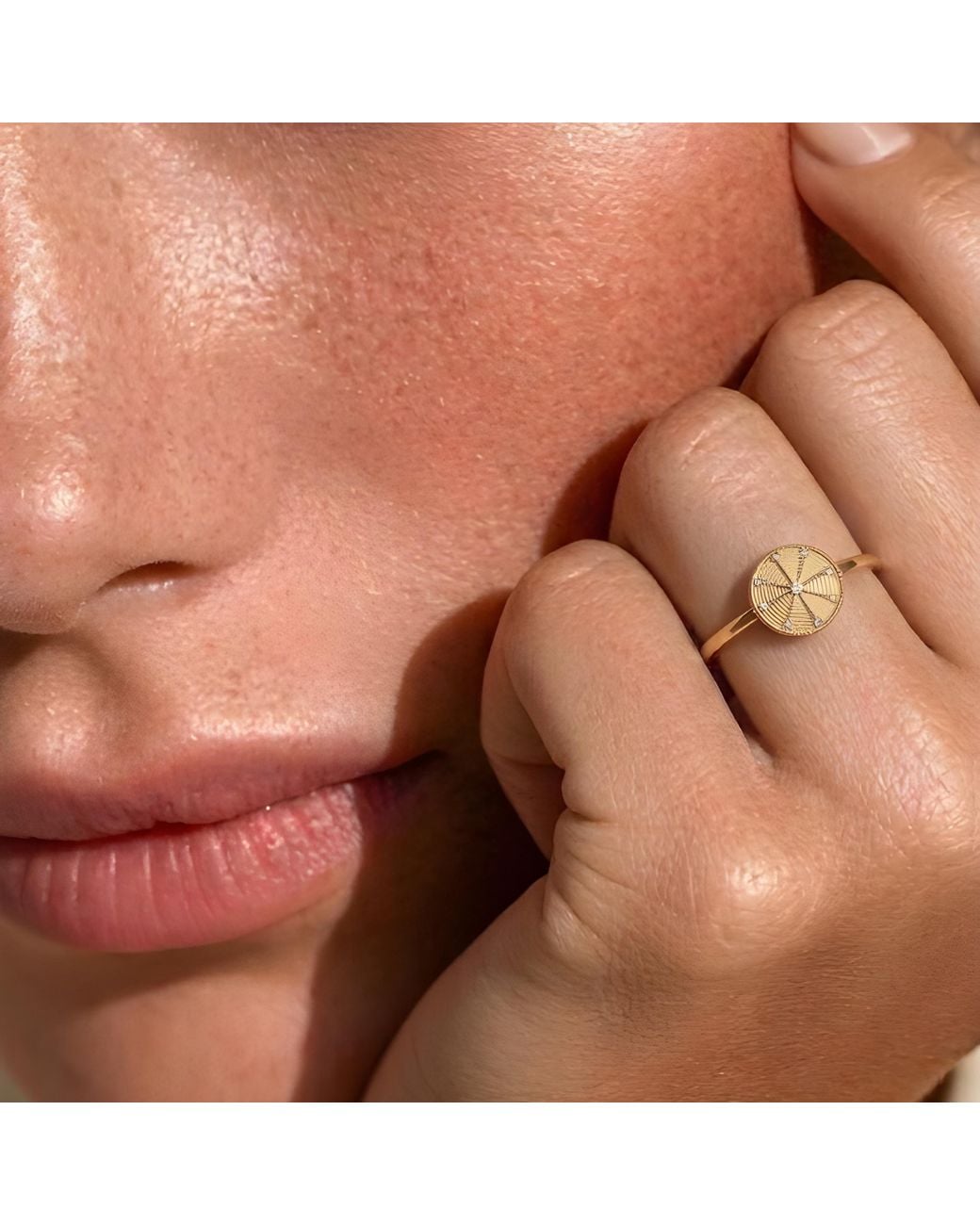 With Love Darling Metallic Energy Ring
