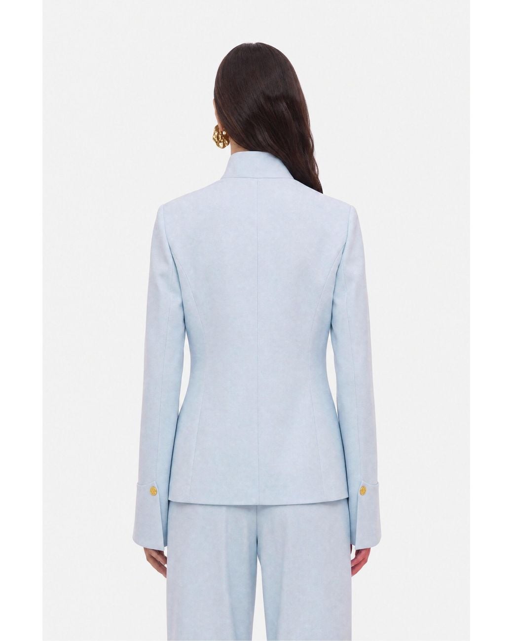 Nocturne Blue Wide Leg Trousers