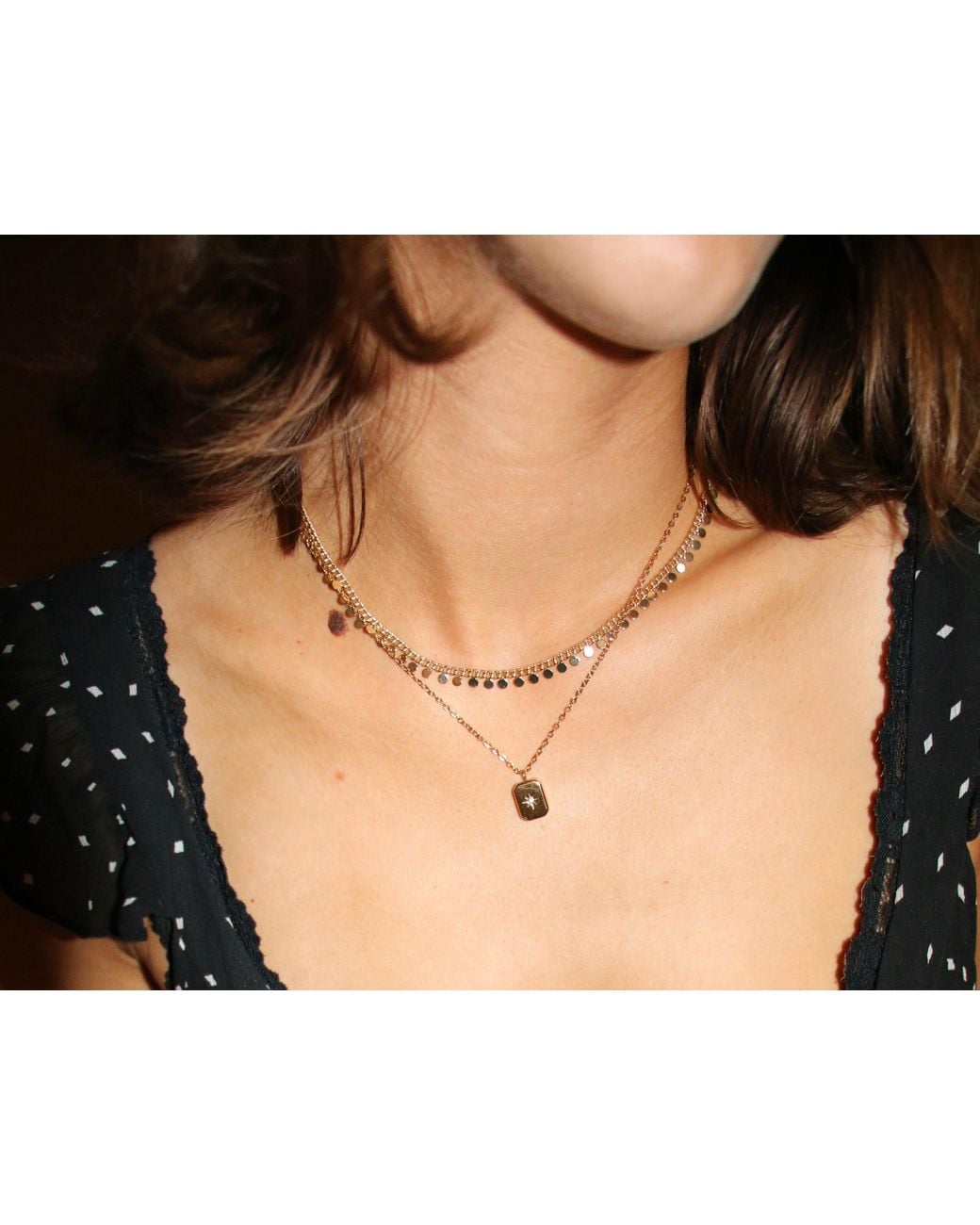 Iris London Metallic Neve Necklace