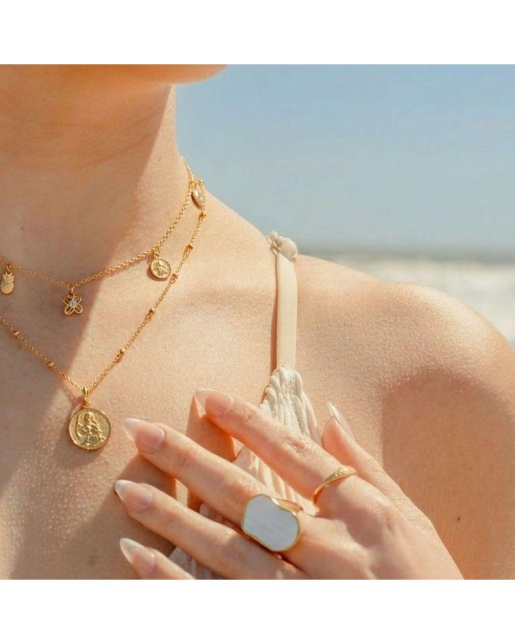 With Love Darling Metallic Abundantia Necklace