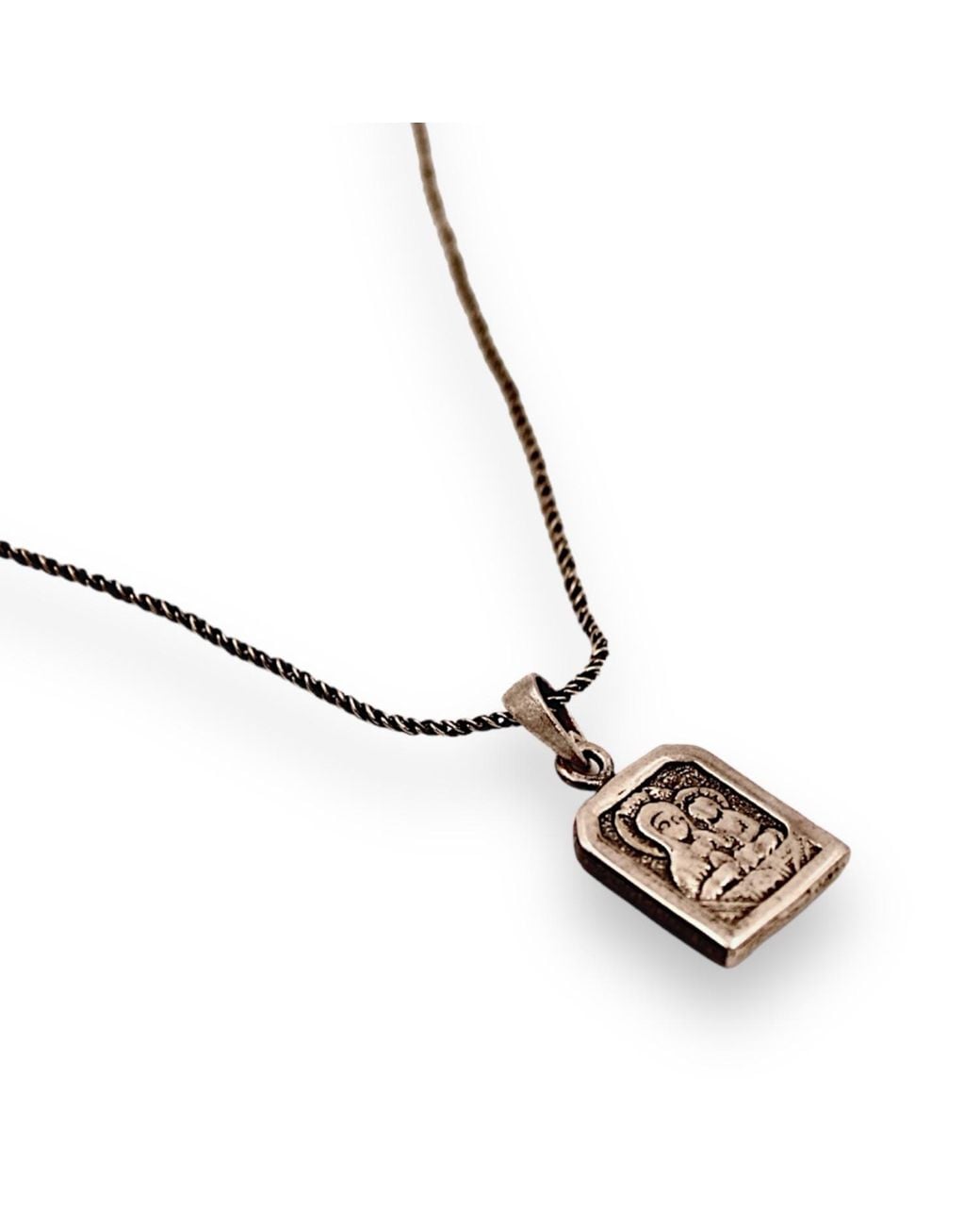 1610Istanbul Metallic Deisis Necklace