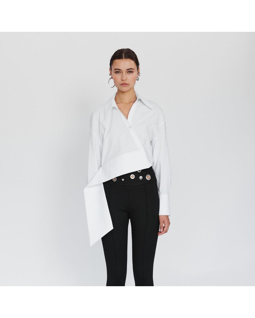 Mirimalist White Flow Shirt