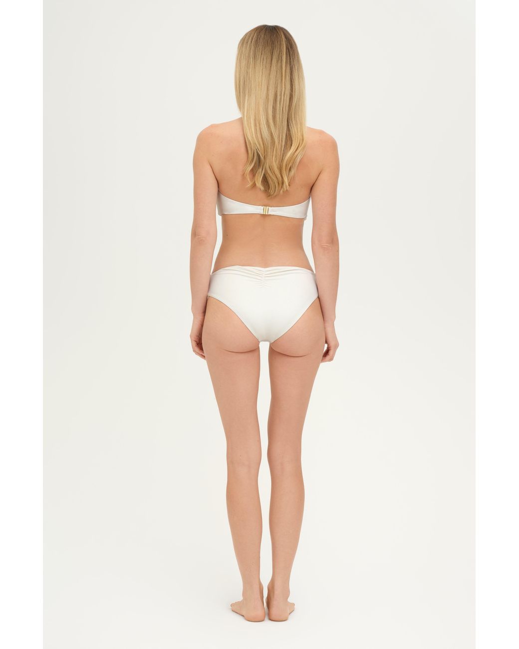 Adriana Pappas Designs White Capri Top Oatmilk