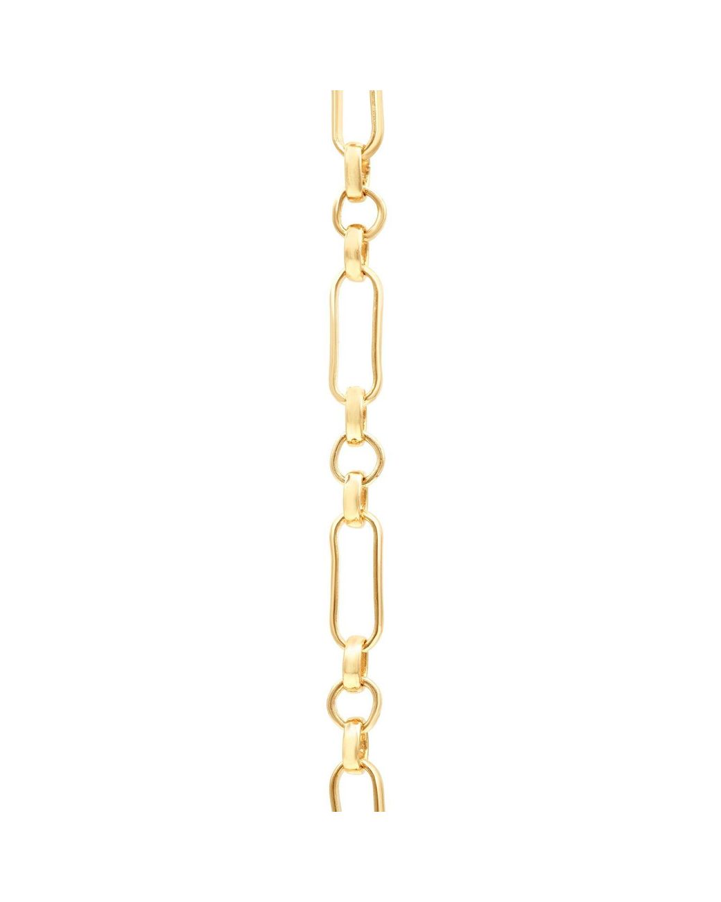 SHYMI Metallic Paper Clip And Circle Chain