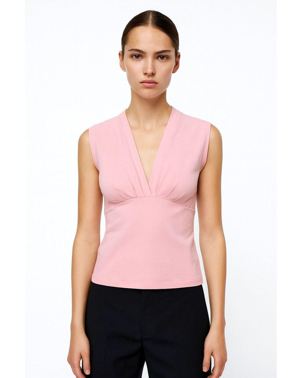 Conquista Pink Jersey Top