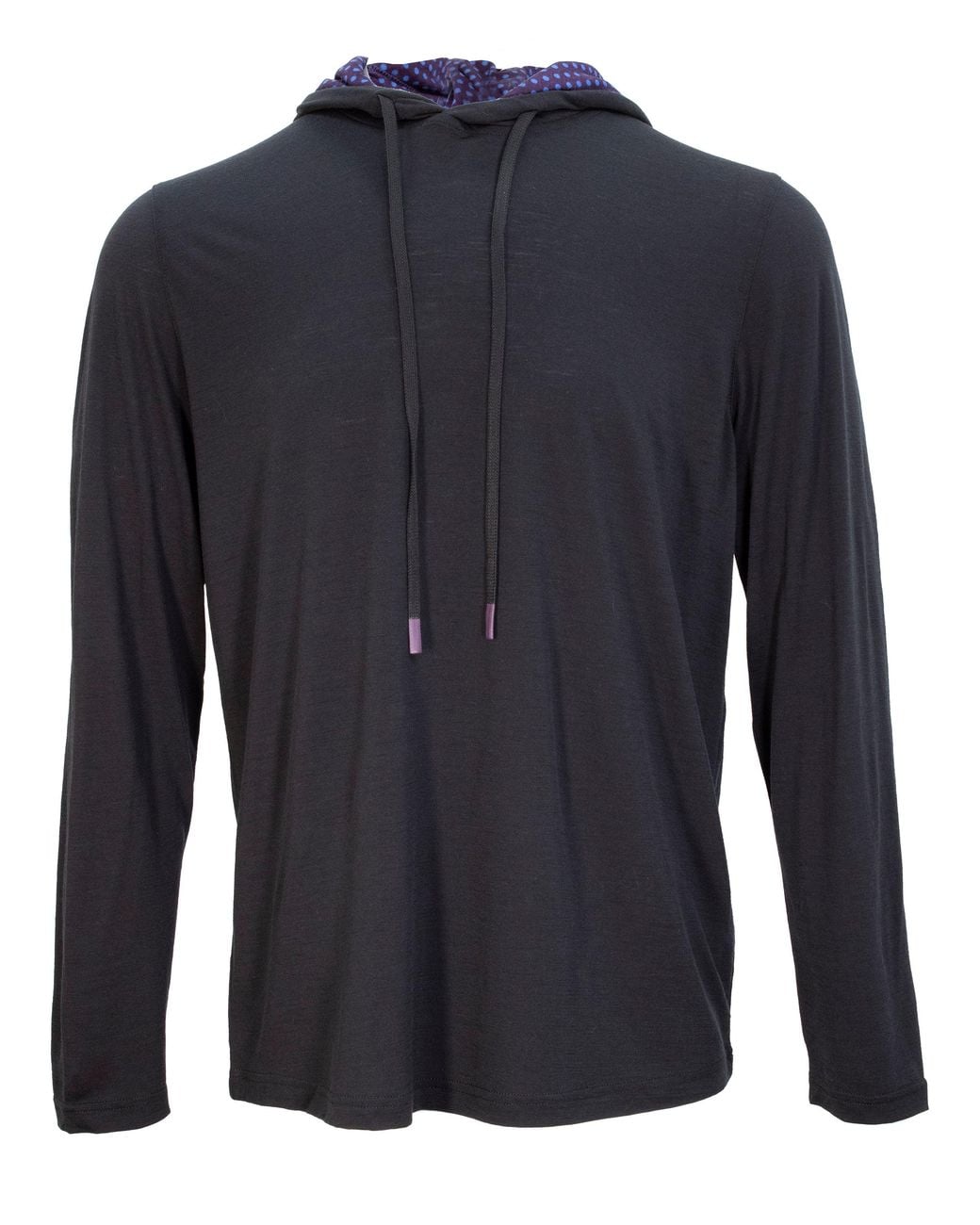 Lords of Harlech Blue Hugo Hoodie In Black for men