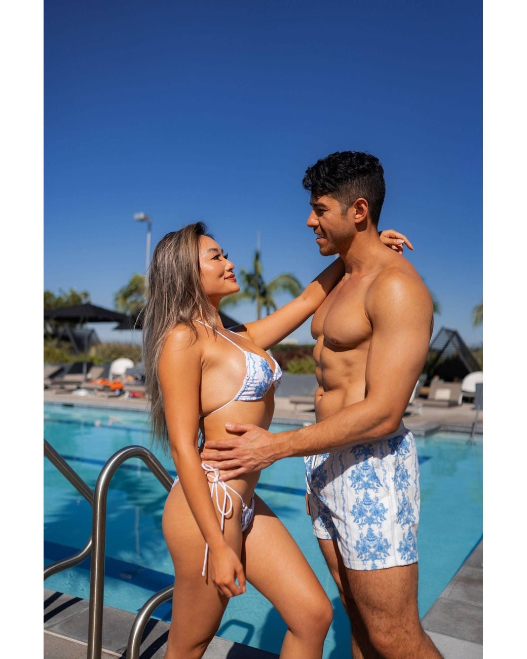 IVY SWIMWEAR Blue Bennie for men