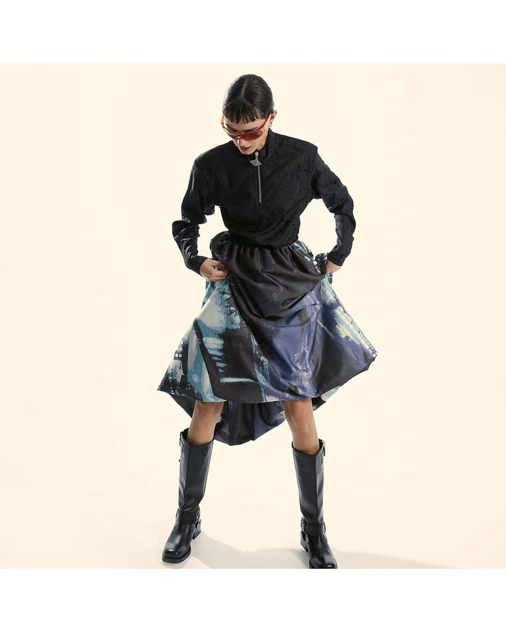 Miro Misljen Blue New-York Skirt