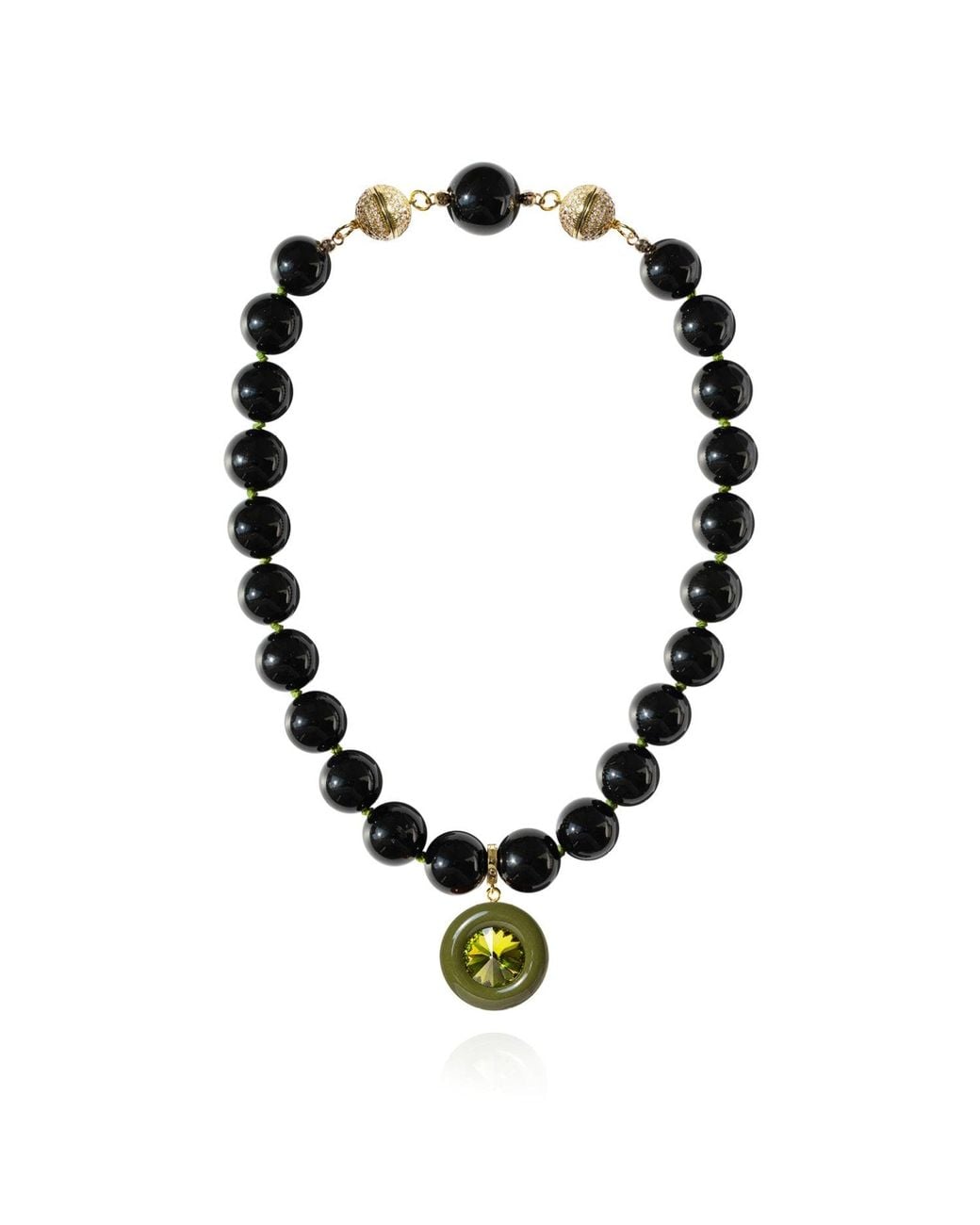 Saule Label Black Lola Onyx Necklace
