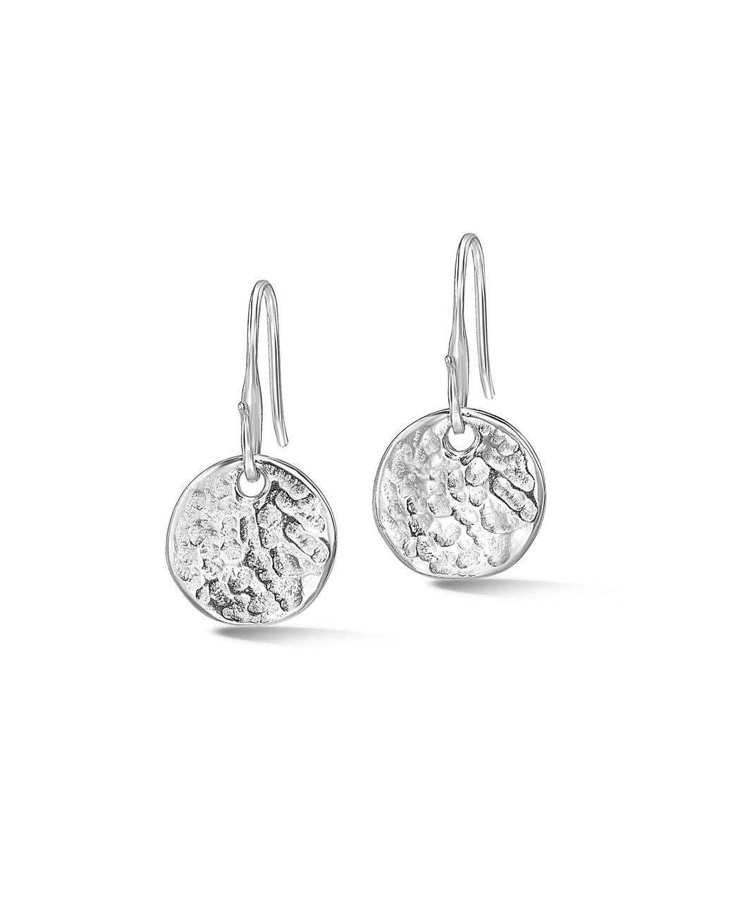 Dower & Hall Metallic Large Disc Nomad Earrings