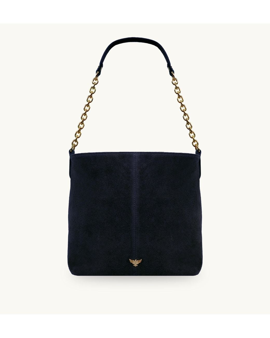 Apatchy London Black The Izzie Suede Bag