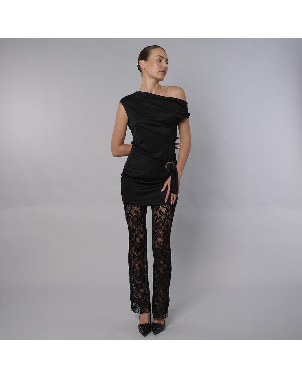 Love and Nostalgia Black Liv Dress