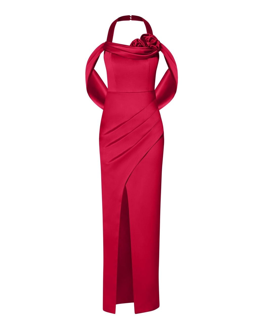 Tia Dorraine Red Rose Garden Maxi Dress – Fierce
