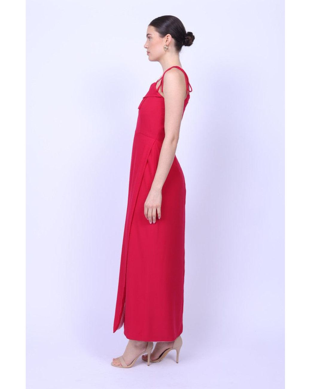 Mary Dickow Pink Subira Dress-Hot