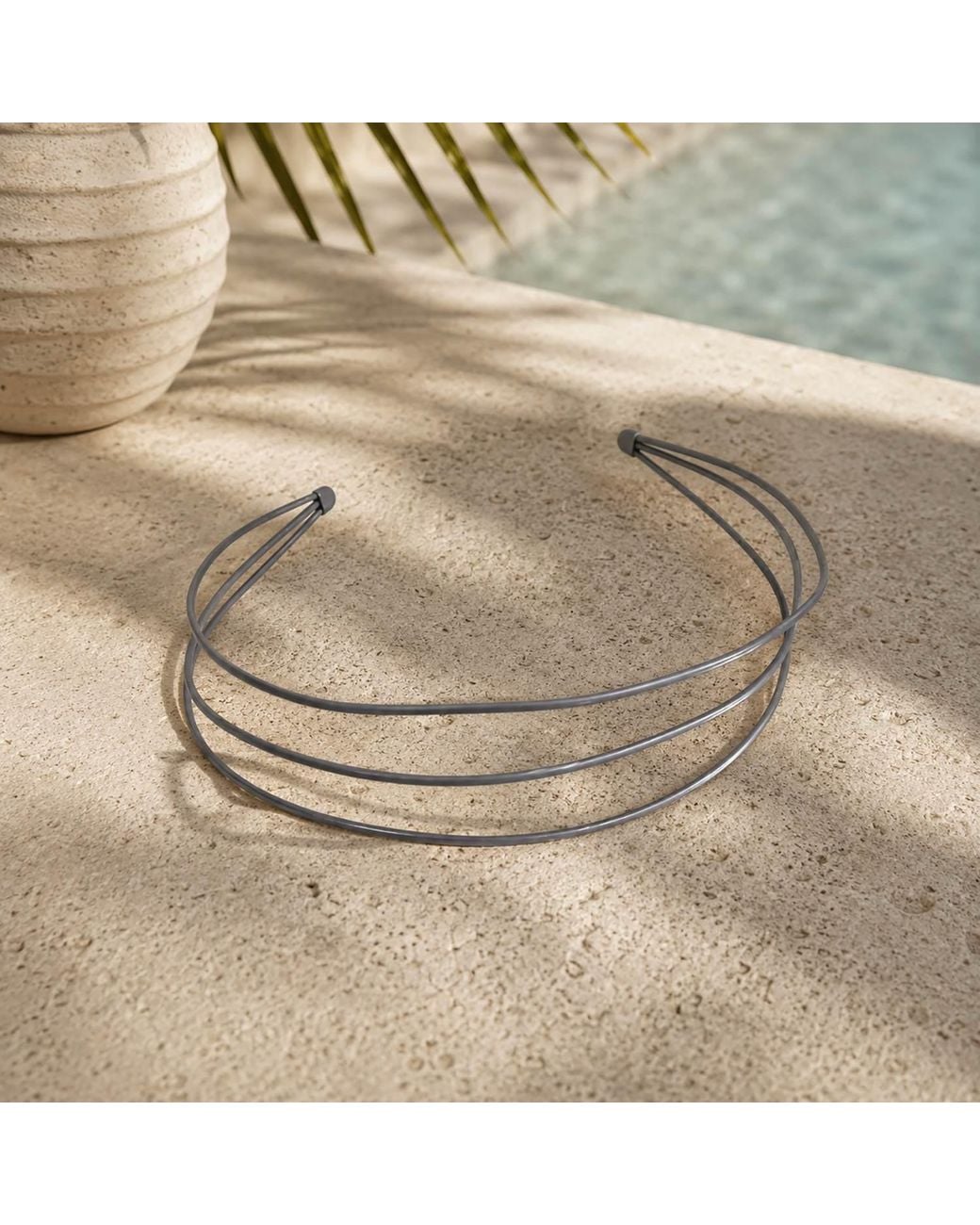 Rare Matters Jewelry Metallic Triple Organic Wire Headband