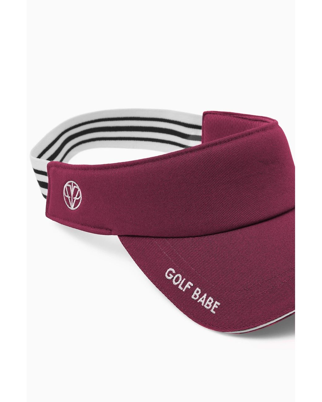 Victoria Paulsen Purple Golf Babe Visor