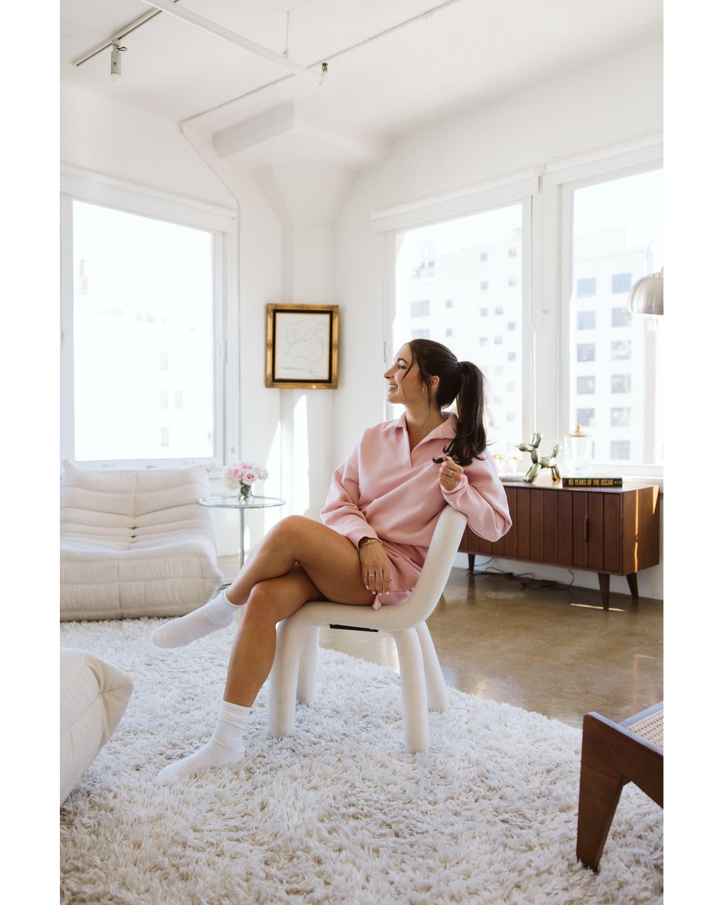 Ocio Leisurewear Pink Everywhere Short