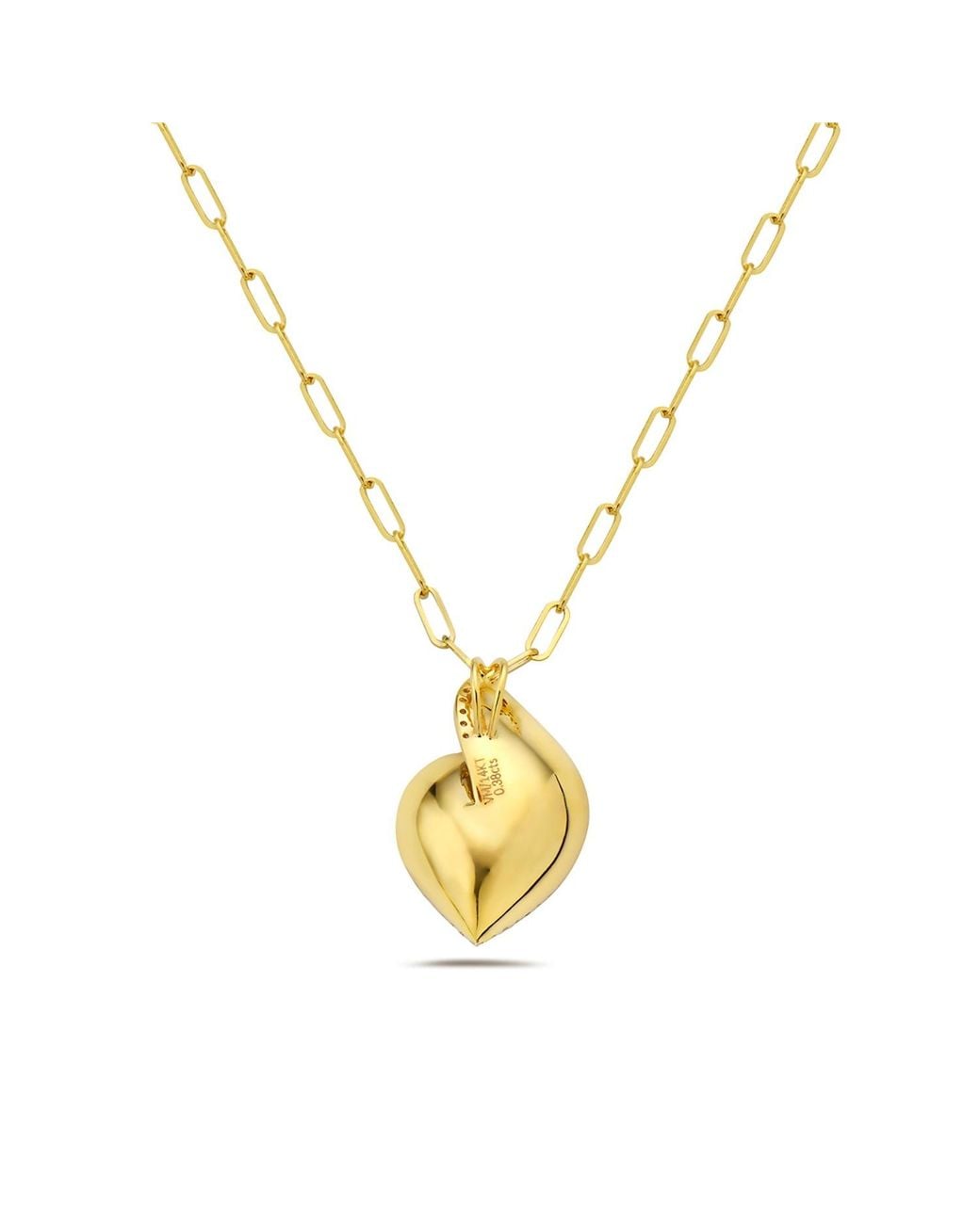 Artisan Metallic Yellow Solid Gold Diamond Designer Necklace Handmade Jewelry