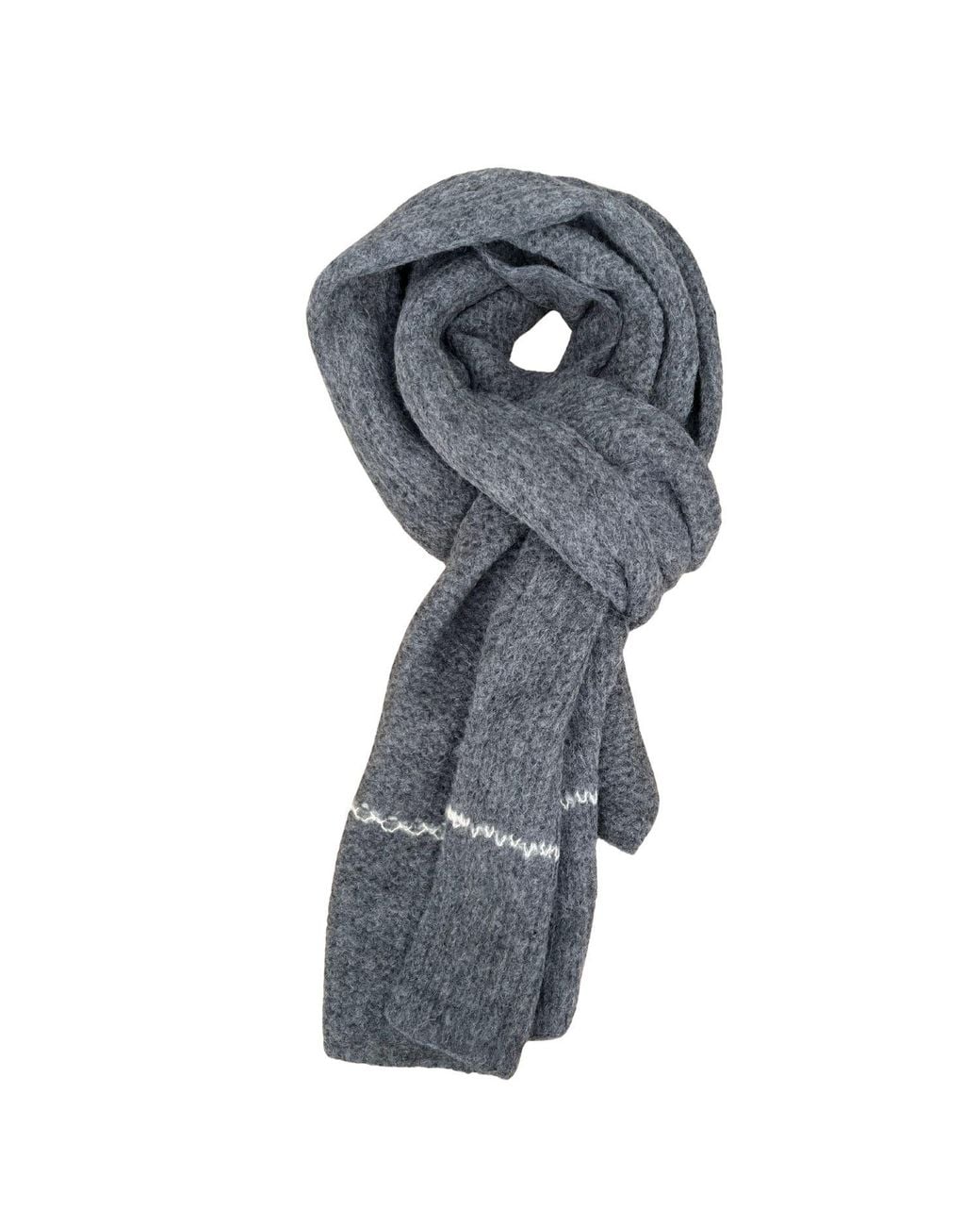 Heritagemoda Gray Charcoal Handmade Soft Alpaca Scarf