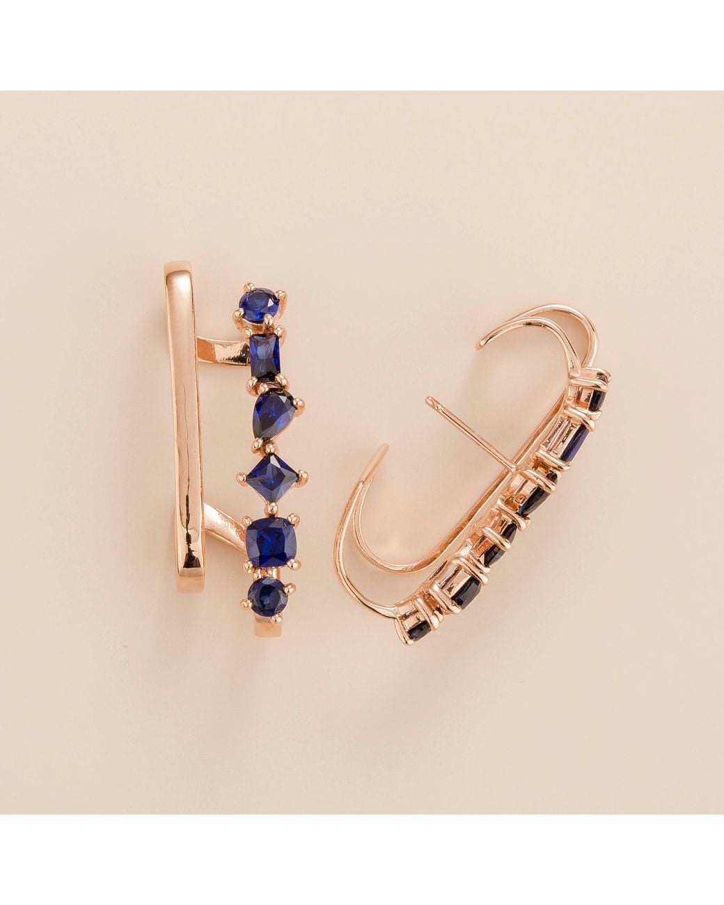 Juvetti Metallic Rose Serene Rose Earrings