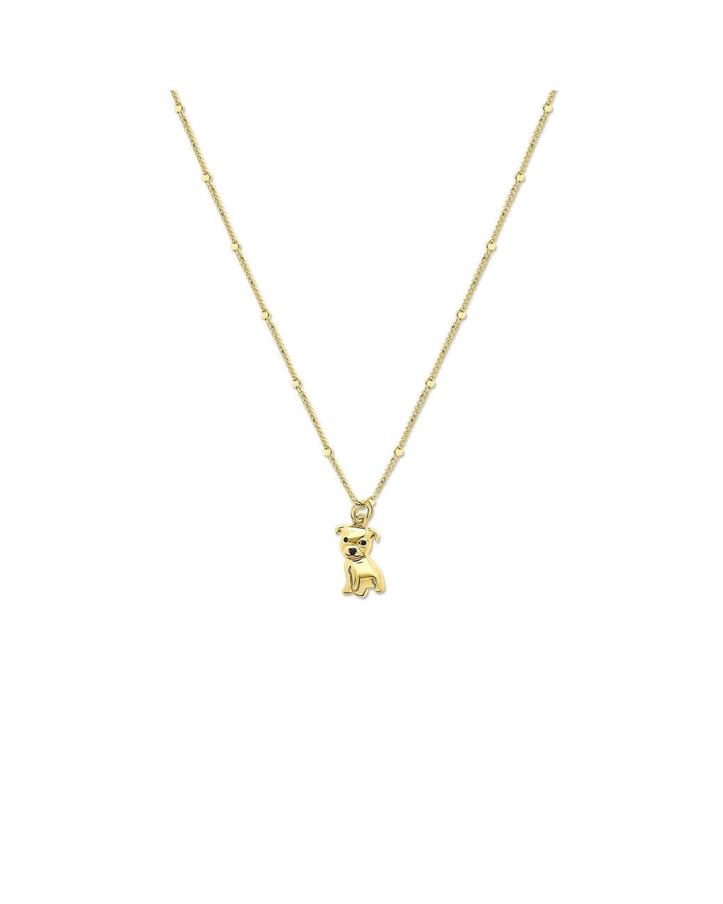 Cloud Haven Metallic Mini Pittie Sweetie Pendant