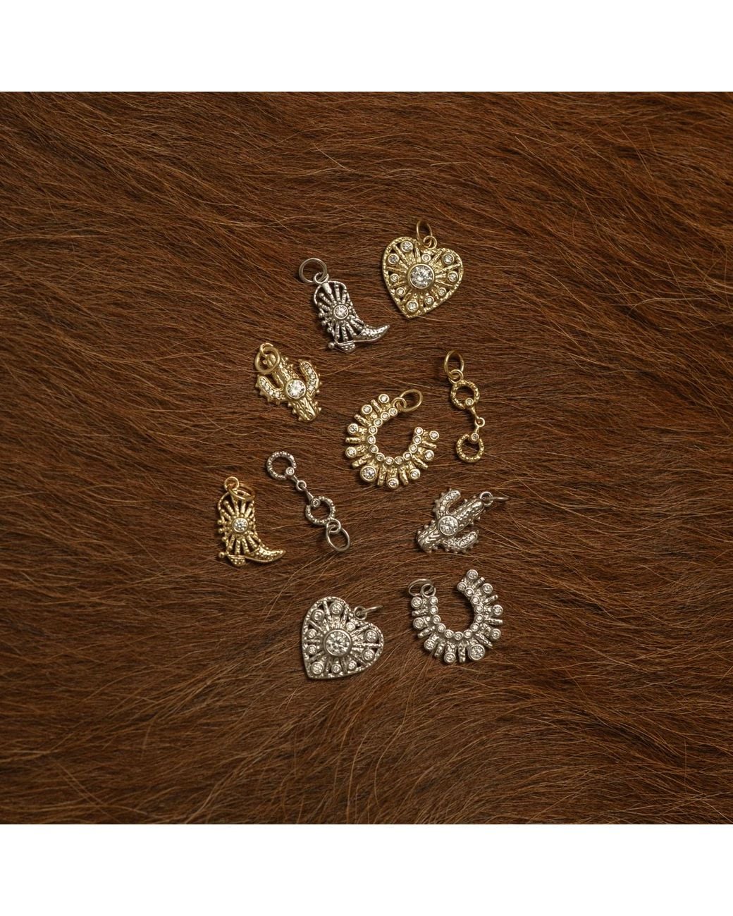Martina Rozenberg Smira Jewelry Metallic Bocado Charm
