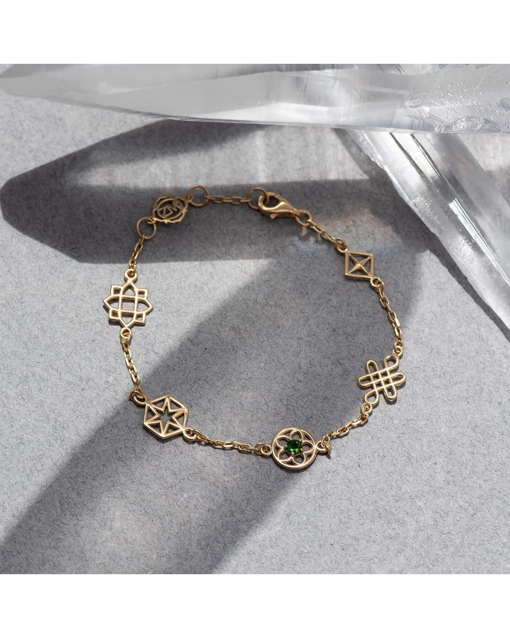 Zoe & Morgan Metallic Aura Bracelet