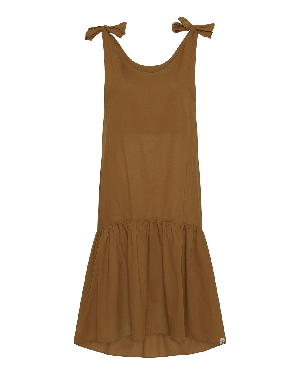 GROBUND Brown The Dagmar Dress