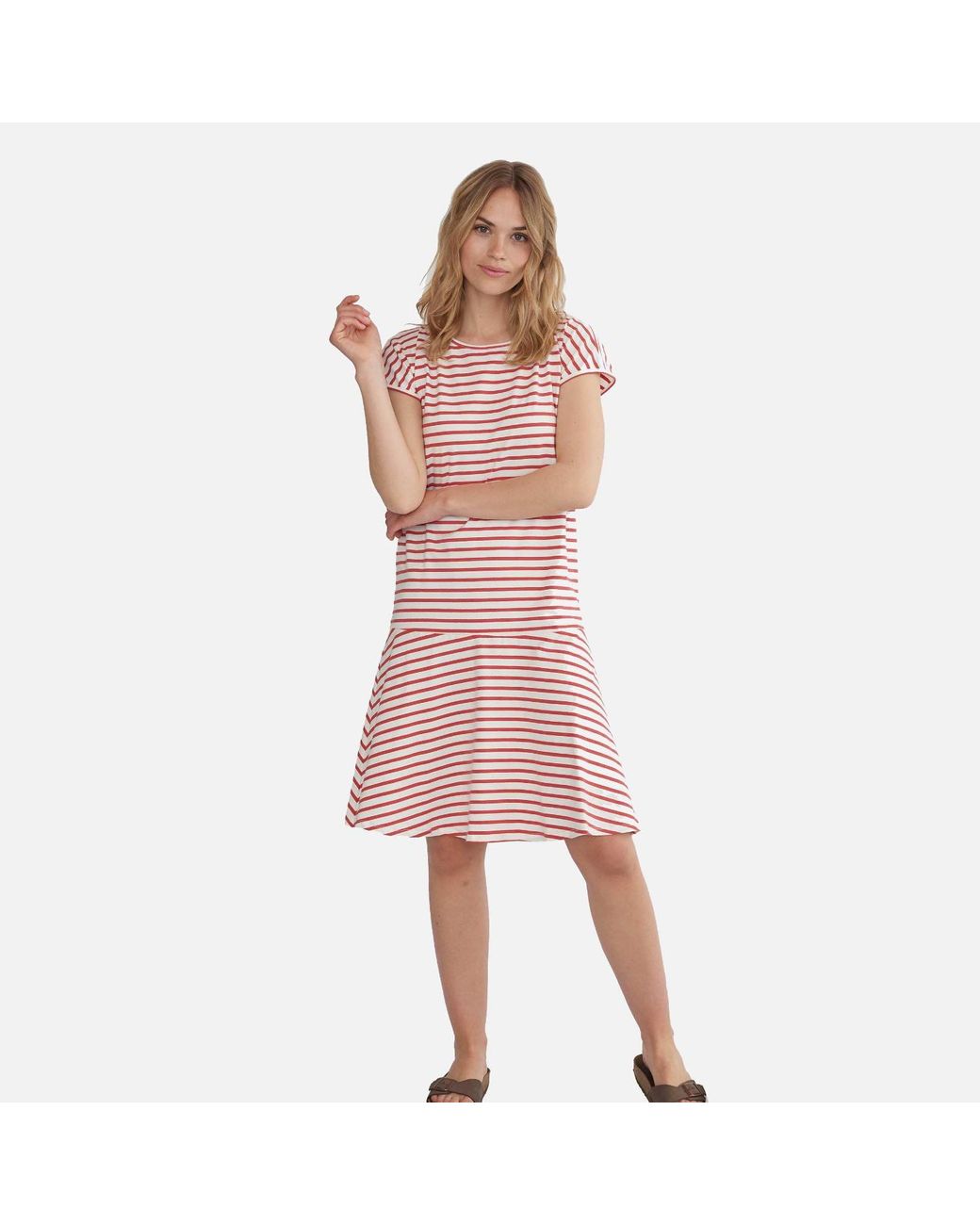 GROBUND Pink The Marianne Dress