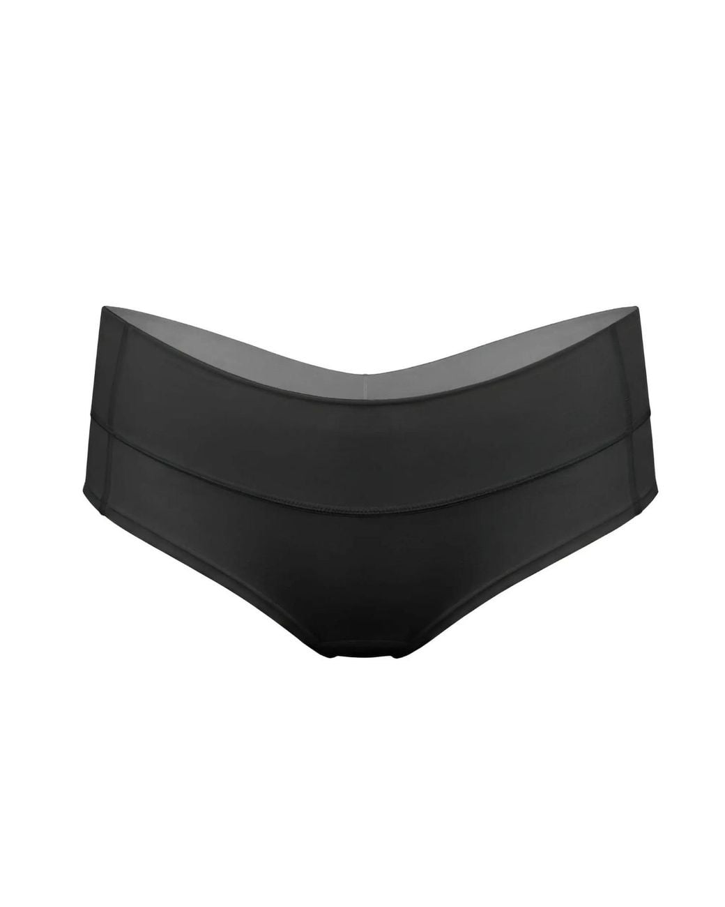 MONIQUE MORIN LINGERIE Black Core Low Rise Hipster
