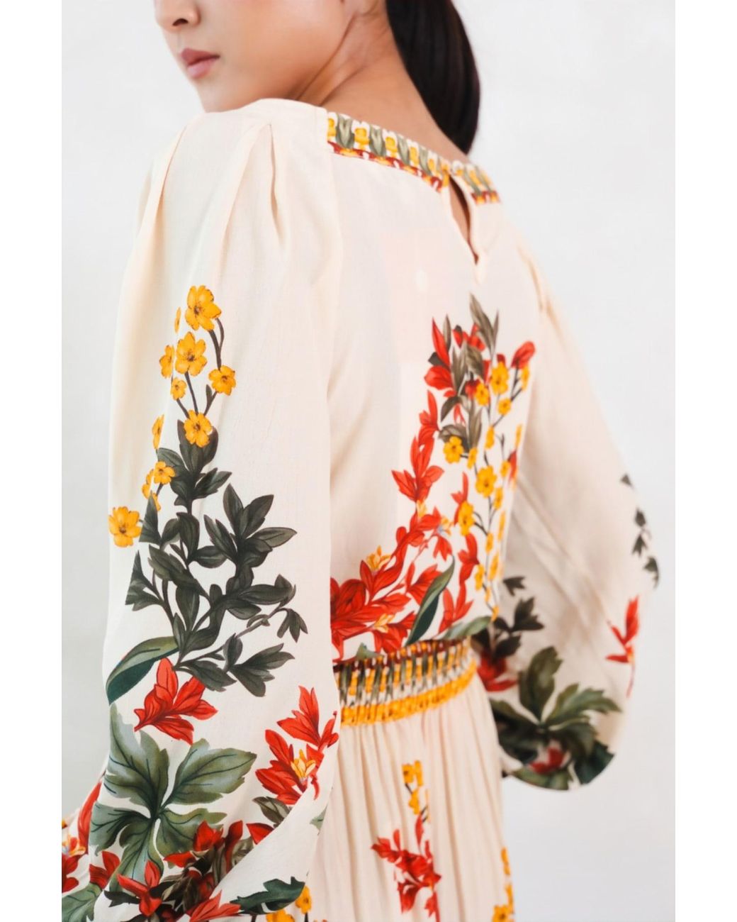 Raishma White Crystal Shirt