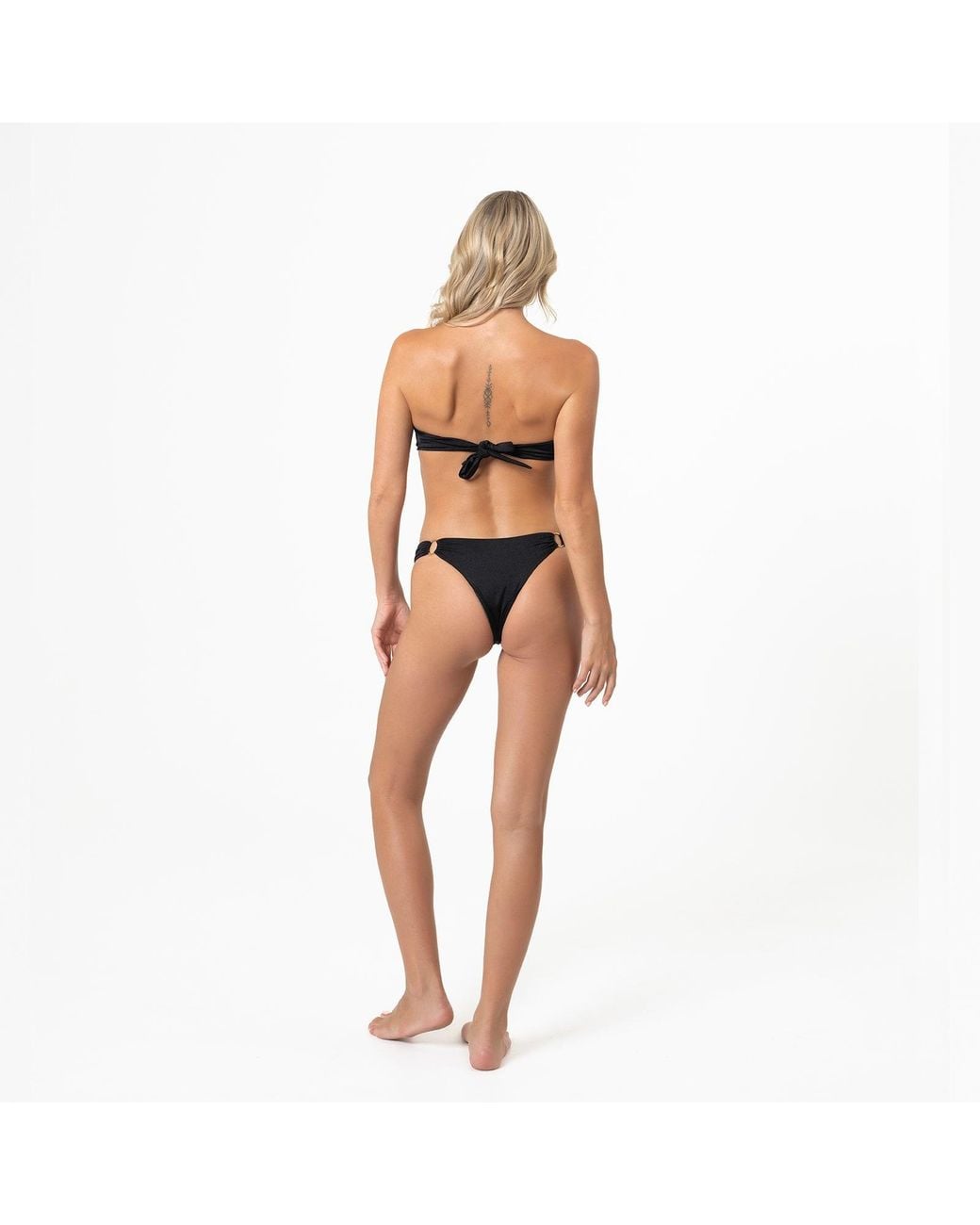Chaude Swimwear Black Billi Bottoms